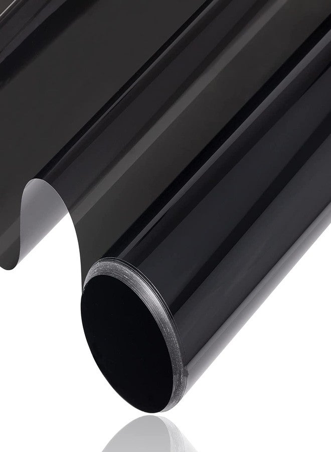 WALLMATE فيلم WALLMATE أحادي الاتجاه للخصوصية، فيلم نافذة نهاري، فيلم خصوصية غير لاصق للمنزل والمكتب (20 بوصة × 180، فيلم أسود فاتح) - Image 1